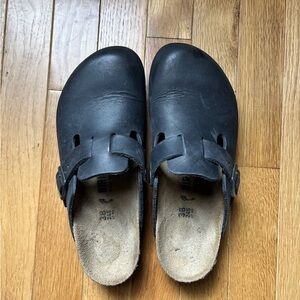 Women’s Birkenstock Boston 38, Oiled Leather, Orig $154